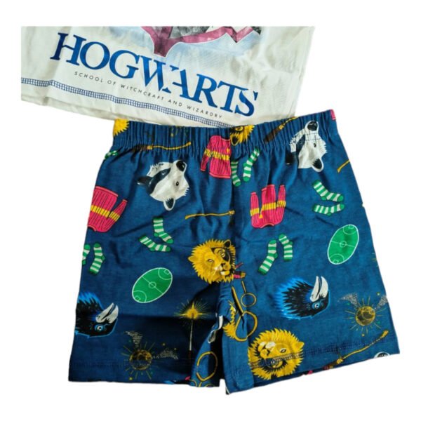Harry Potter "Hogwarts" Shorts Pyjamas - Image 2