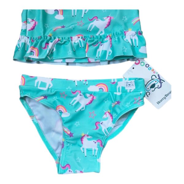 Turquoise Unicorn 2-Piece Bikini/Tankini - Image 3