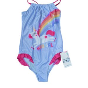 Purple "Magical" Unicorn Swim Suit