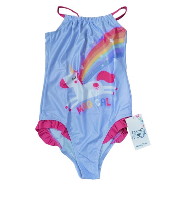 Purple "Magical" Unicorn Swim Suit