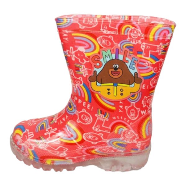Pink Hey Duggee Wellies