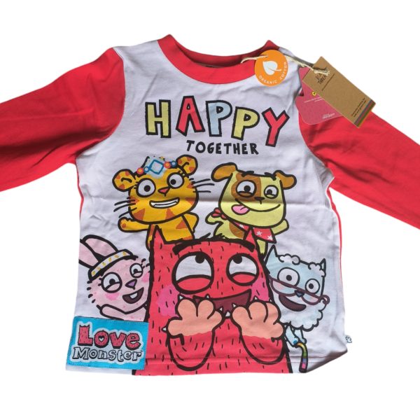 Love Monster Pyjamas; 2-Piece - Image 2
