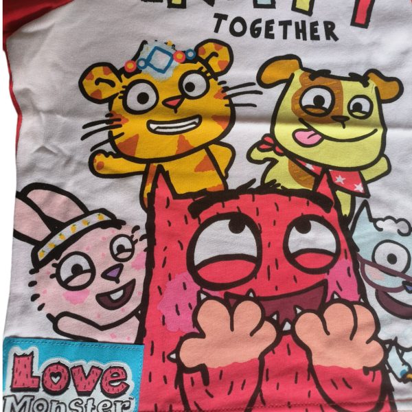 Love Monster Pyjamas; 2-Piece - Image 4