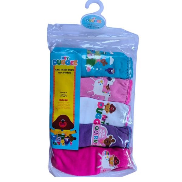 Hey Duggee Knickers; 5-Pack