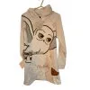 White Hedwig Harry Potter Over-Sized Hoodie: One Size - Image 3