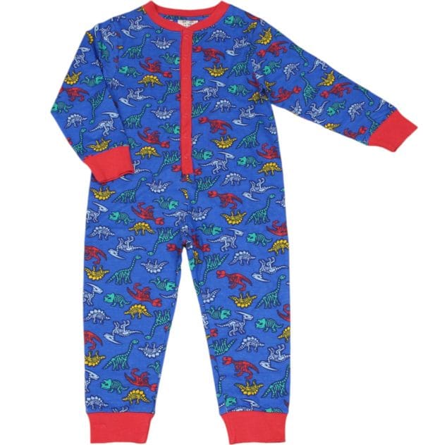 Blue Dinosaur Onesie