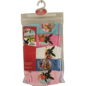Girls Bing Knickers; 5-Pack