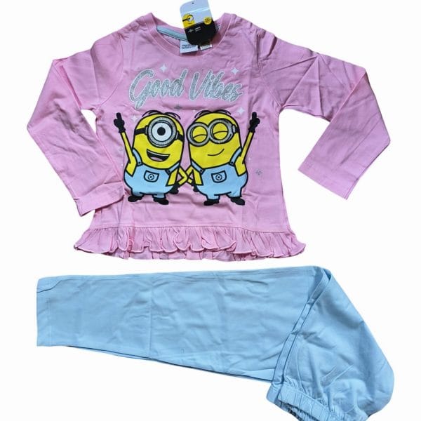 Minions "Good Vibes" Pyjamas; 2-Piece