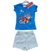 Girls Blue "So Cool" Miraculous Shorts Pyjamas - Image 2