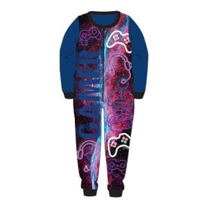 Boys Blue/Purple "Gamer" Onesie