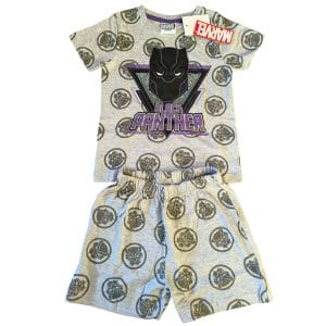 Marvel Black Panther Shorts & T-Shirt Pyjamas