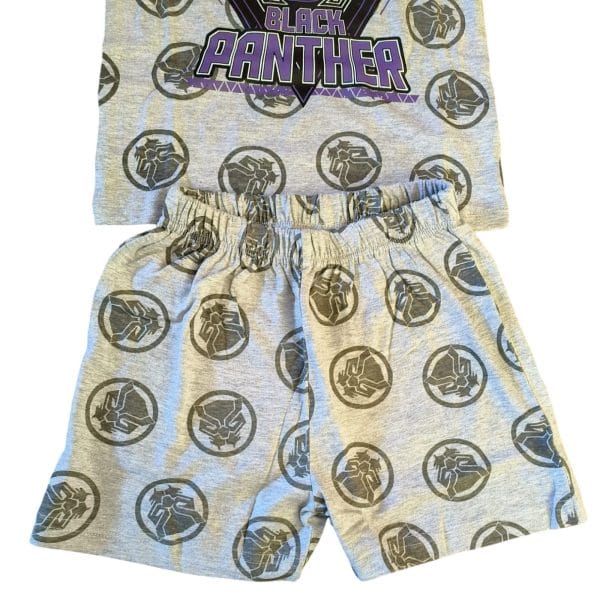Marvel Black Panther Shorts & T-Shirt Pyjamas - Image 3