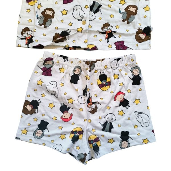 Girls Harry Potter Shorts Pyjamas - Image 2