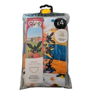 Bing Star Pants; 5-Pack
