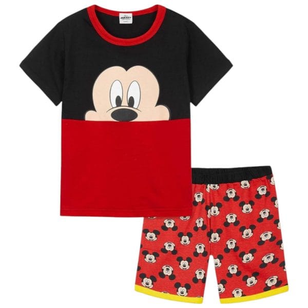 Mickey Mouse Shorts & T-Shirt Pyjamas