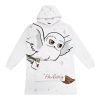 White Hedwig Harry Potter Over-Sized Hoodie: One Size - Image 2