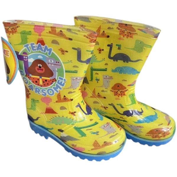 Yellow Hey Duggee "Team Roarsome" Wellies - Image 3