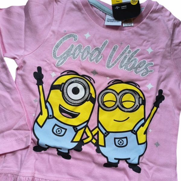 Minions "Good Vibes" Pyjamas; 2-Piece - Image 4