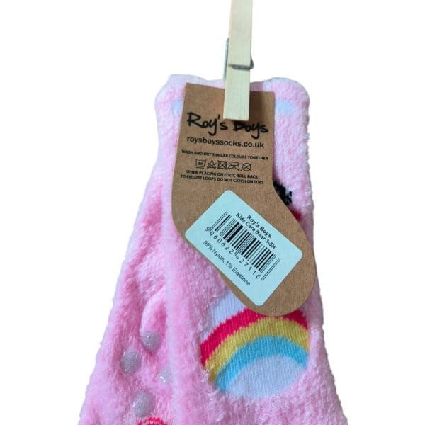 Baby/ Toddler Pink Care Bear Bed Socks 1; Pair - Image 4