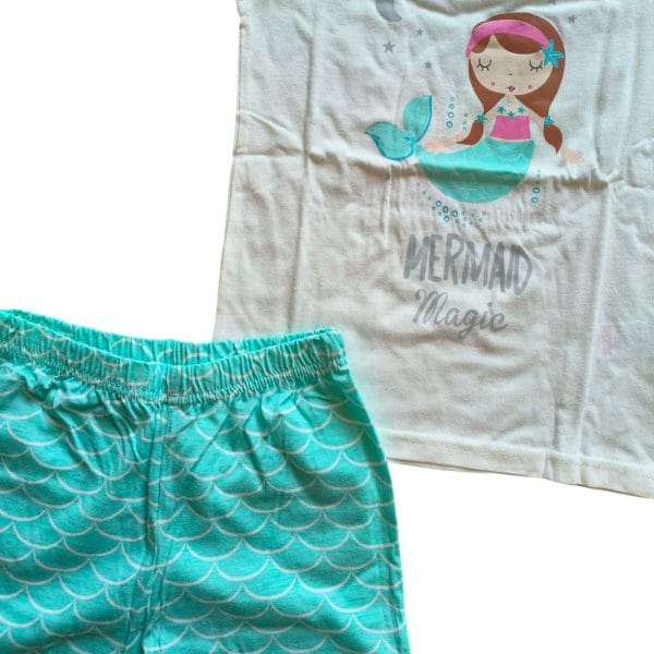 Girls "Mermaid Magic" Short Pyjamas - Image 3