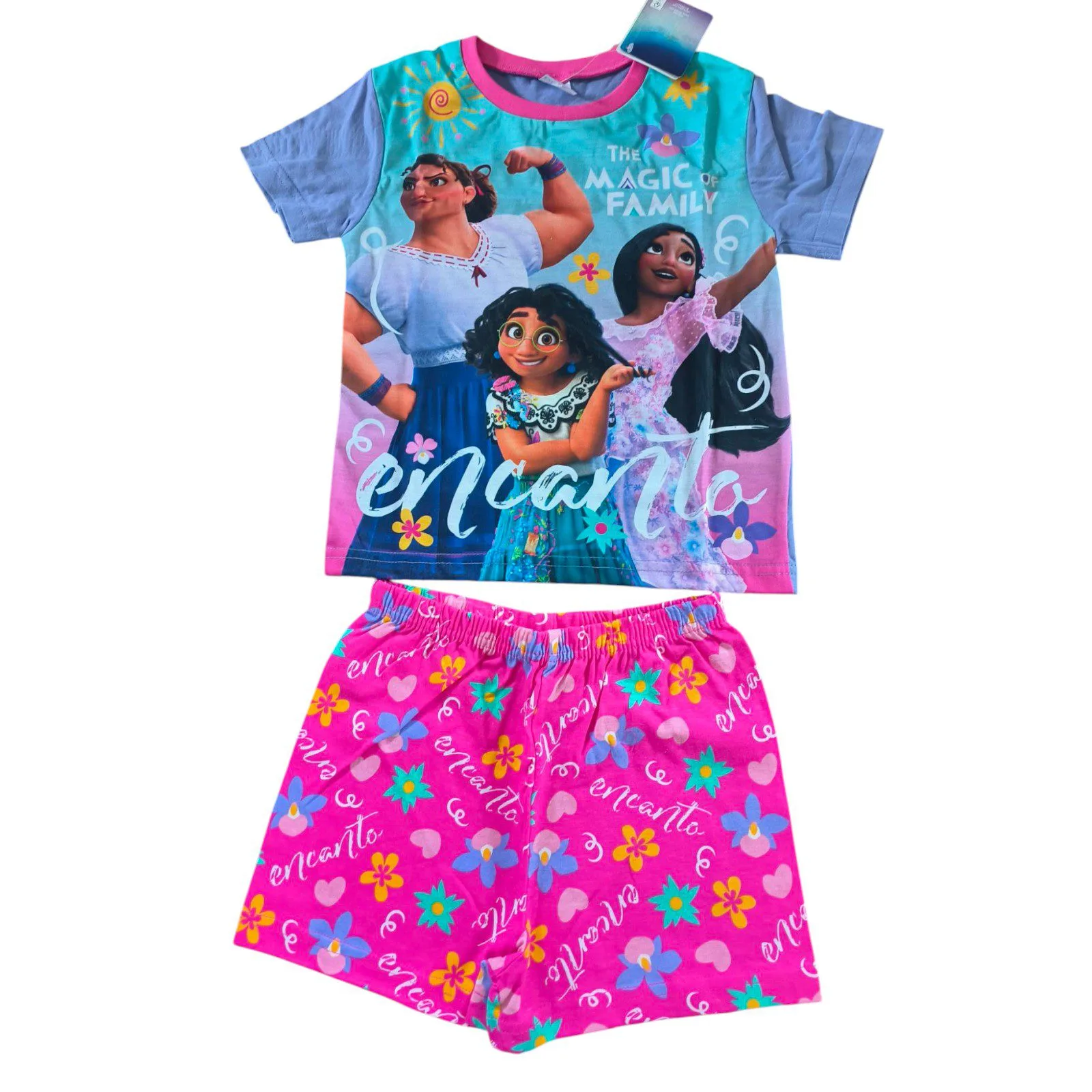 Encanto "The magic of family" shorts pyjamas