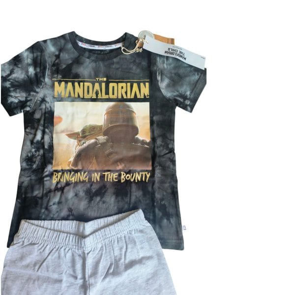 Mandalorian Star Wars Shorts Pyjamas - Image 2