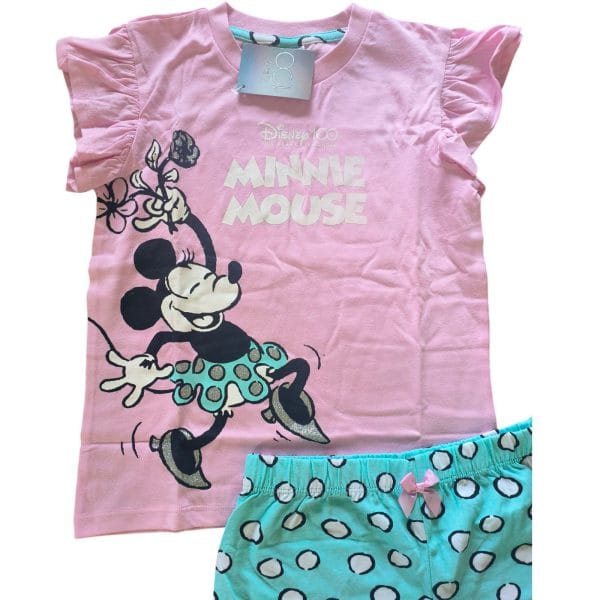 Minnie Mouse Disney Shorts Pyjamas - Image 3