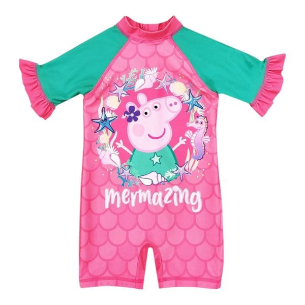 Peppa Pig All In One Swimsuit