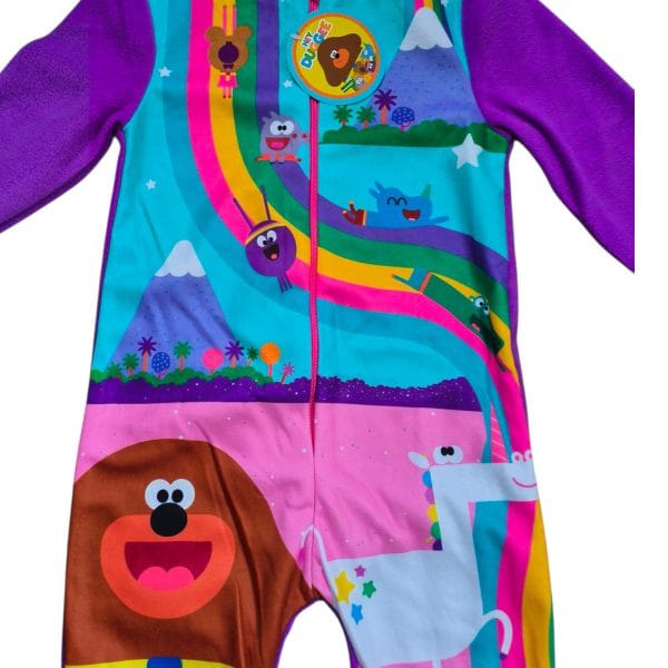 Girls Hey Duggee Rainbow Onesie - Image 3