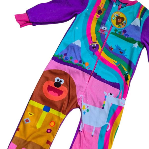 Girls Hey Duggee Rainbow Onesie - Image 2
