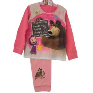 Pink Masha & The Bear Pyjamas