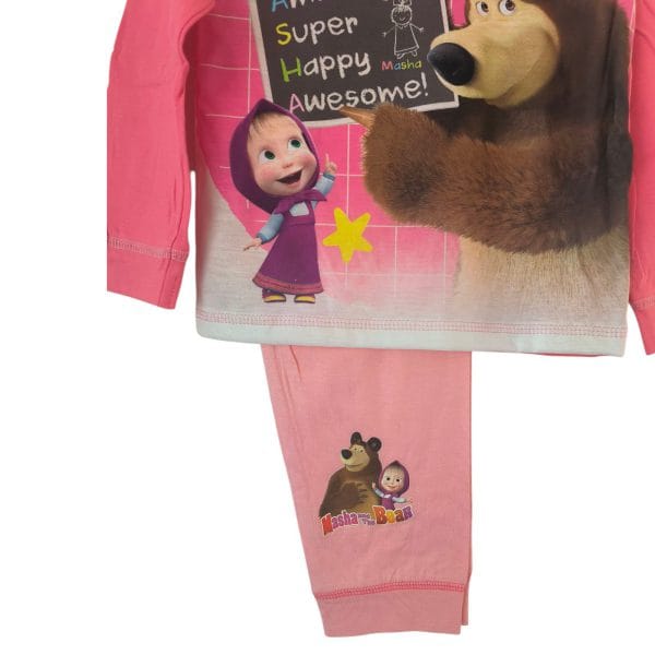 Pink Masha & The Bear Pyjamas - Image 3