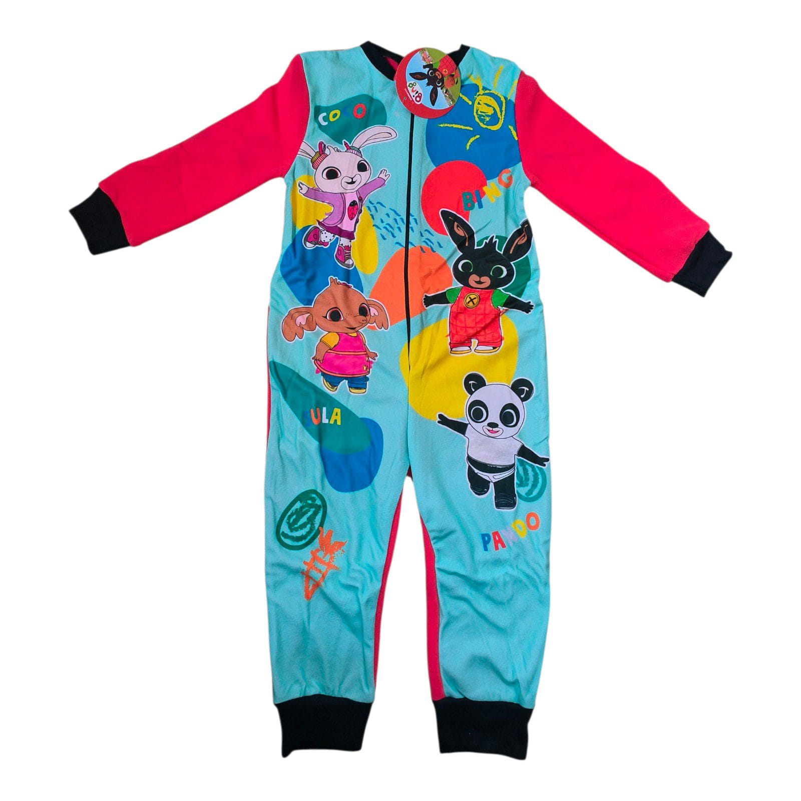Boys Red & Blue Bing onesie