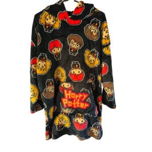 Boys Black Harry Potter Oodie