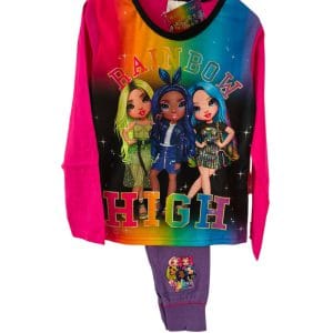Girls Rainbow High Pyjamas 2:Piece