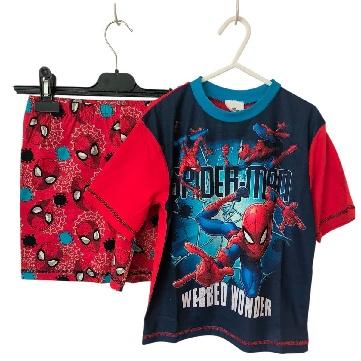 Spiderman "Webbed Wonder" Shorts Pyjamas