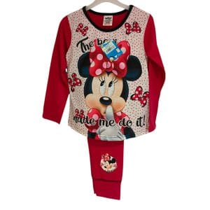 Girls Red Minnie Mouse Pyjamas
